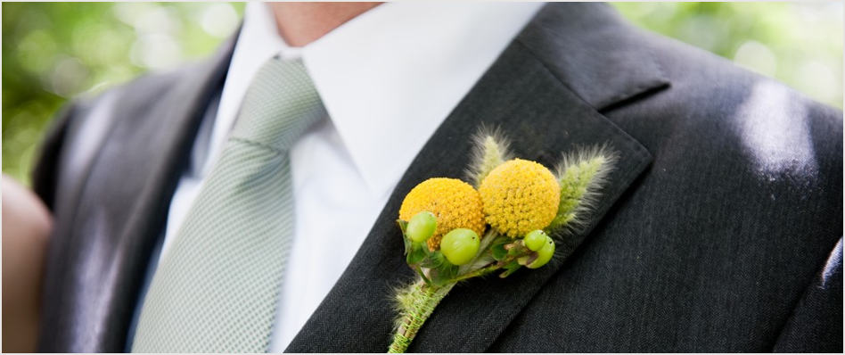Carnation Boutonniere Mens Fashion